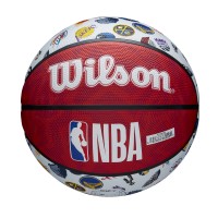 Wilson Basketball NBA Team Tribute Silver Gr. 7 Wilson Basketball NBA Team Tribute Silver Gr. 7
