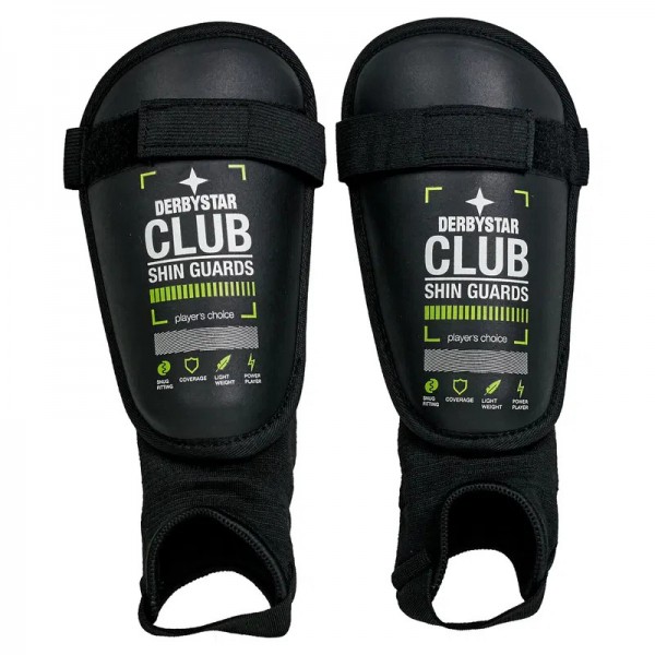 Derbystar Schienbeinschoner CLUB v25 schwarz/grün