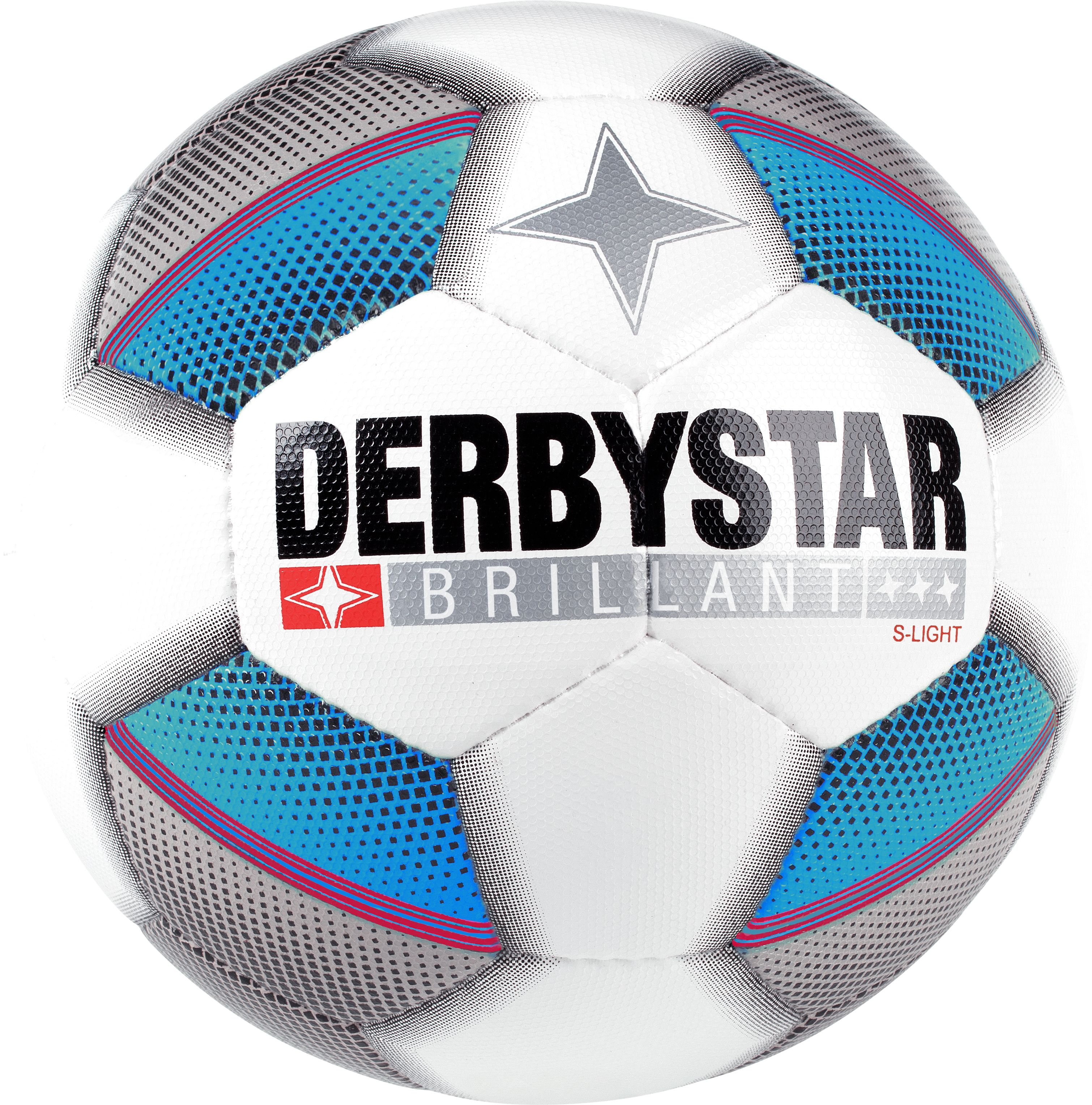 Derbystar Bundesliga Magic S-Light Fussball weiss-rot 