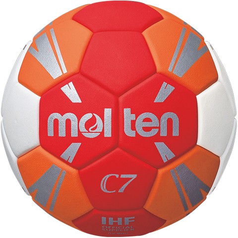 Molten Handball "C7" HXC3500-RO / HXC3500-BW 10er Ballpaket inkl. Ballnetz