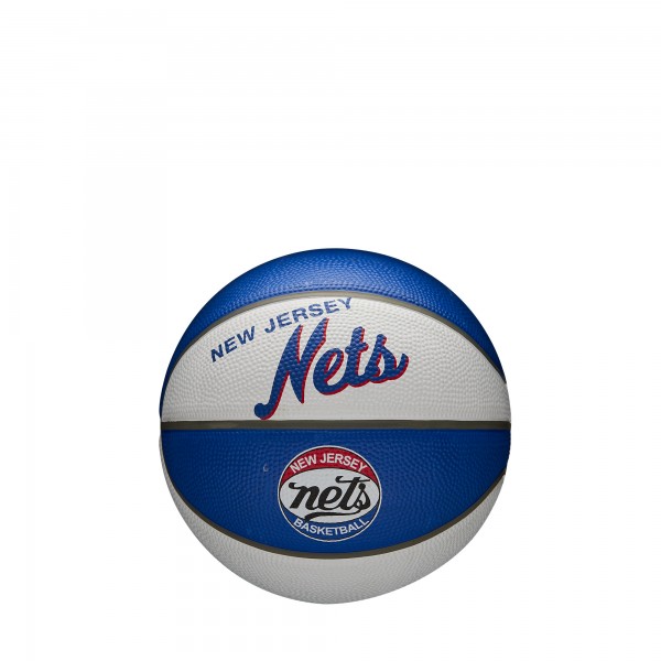 Wilson Basketball NBA Team Retro Silver Mini