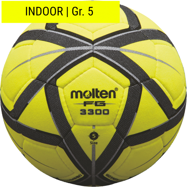 Molten Hallenfußball F5G3300 Gr.5