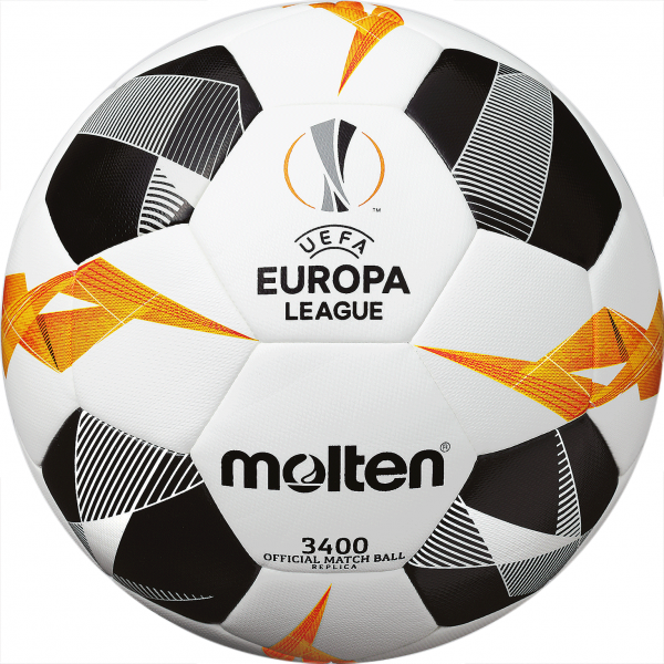 Molten Fußball Replica UEL 2019/2020 Weiß/Orange/Schwarz