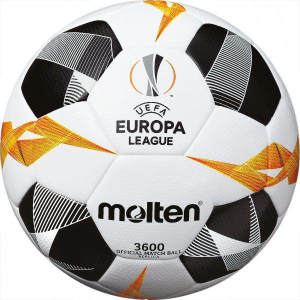 Molten Fußball Replica UEL 2019/2020 Weiß/Orange/Schwarz