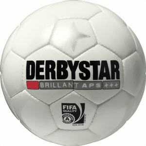 Derbystar Fußball Brillant APS Weiss Gr. 5