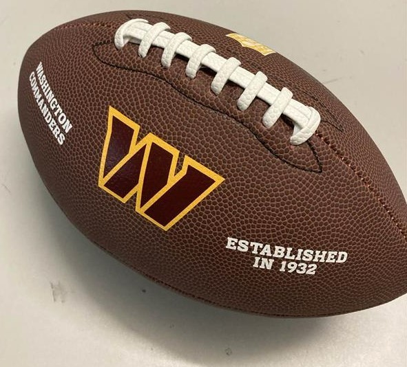 Wilson Football NFL Team Logo Washington Commanders WTF1748XBWS