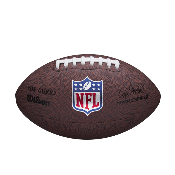 Wilson Football The Duke Replica Modell 2020 WTF1825XBBRS- Bedruckt