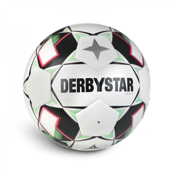 Derbystar Fußball Tempo TT v24 Gr.5 weiß/grün/schwarz