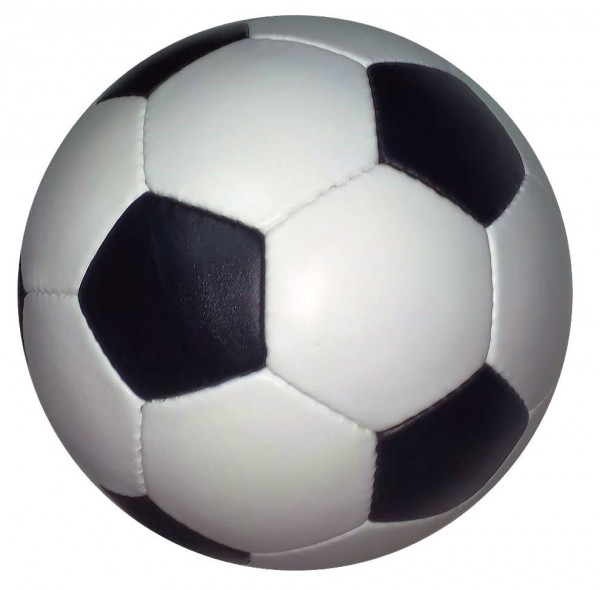 Fußball Retro 1970, 1974, Echtlederball, Retrofußball