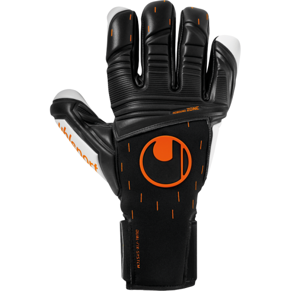 Uhlsport Torwarthandschuhe Speed Contact Absolutgrip HN schwarz/weiß/orange