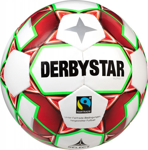 Derbystar Fußball Alpha TT Trainingsball Fairtrade