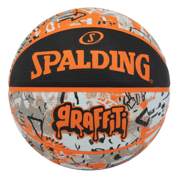 Spalding Basketball Graffiti Rubber