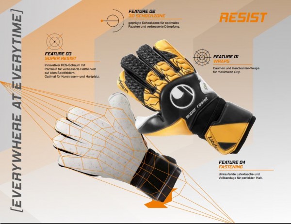 Uhlsport Torwarthandschuh Soft Resist SF