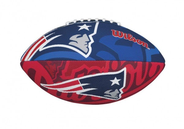 Wilson Football NFL jr New England Patriots WTF1534XBNE