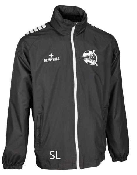Derbystar Allwetterjacke Madrid schwarz (exklusiv für Mitglieder des JFV Schieferland)