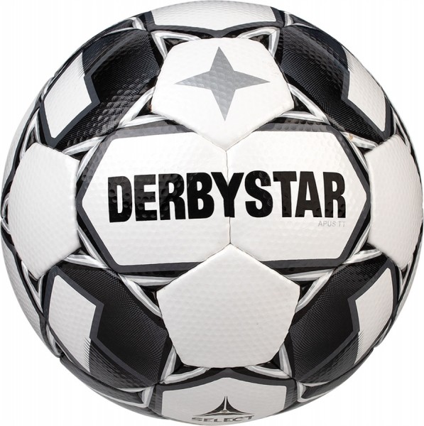 Derbystar Fußball Apus TT V23 Trainingsball 10er Ballpaket inkl. Ballnetz