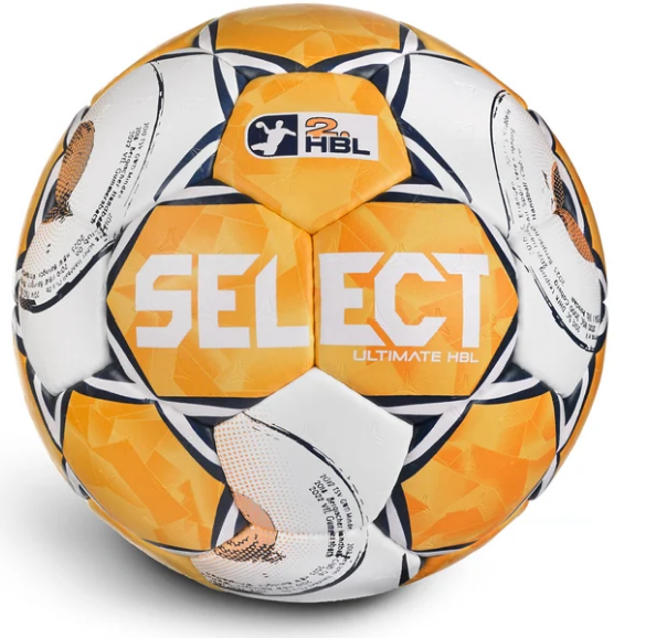 Select Handball Ultimate 2 HBL v26 oroange/weiß Gr. 3