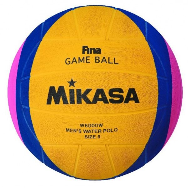 Mikasan Wasserball W6000W FINA Men Game Ball 1203