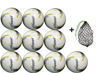 Uhlsport Fußball Classic Spiel- und Trainingsball -10er Ballpaket inkl. Ballnetz Uhlsport Fußball Classic Spiel- und Trainingsball -10er Ballpaket inkl. Ballnetz