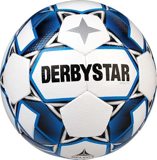 Derbystar Fußball Apus TT V23 Trainingsball 10er Ballpaket inkl. Ballnetz