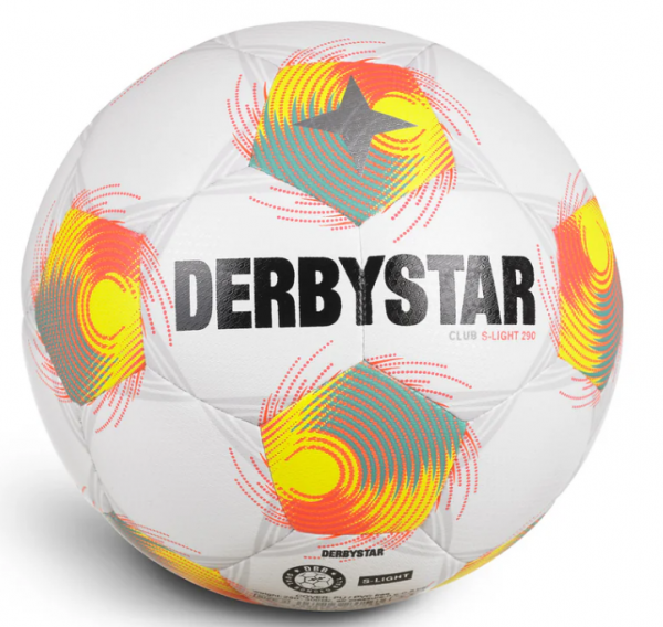 Derbystar Fußball Club S-Light 290 v26 weiss/gelb/grün