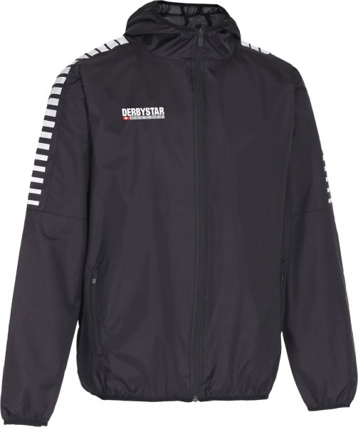 Derbystar Stadionjacke Hyper schwarz/weiss (Exklusiv für Mitglieder der Spvgg Cochem)