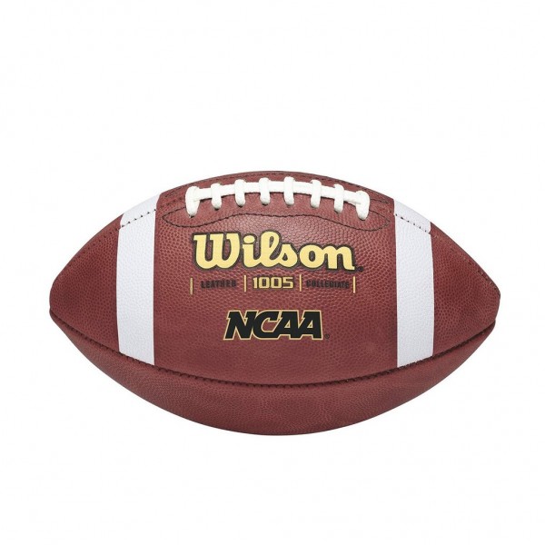 Wilson Football NCAA 1005 Leather Football WTF1005B Official